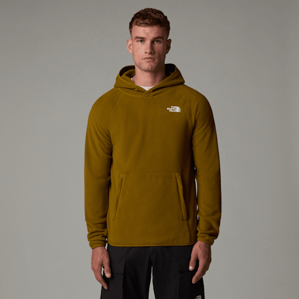 The North Face 100 Glacier Fleece Kapuzenpulli Für Herren Moss Green Größe M male