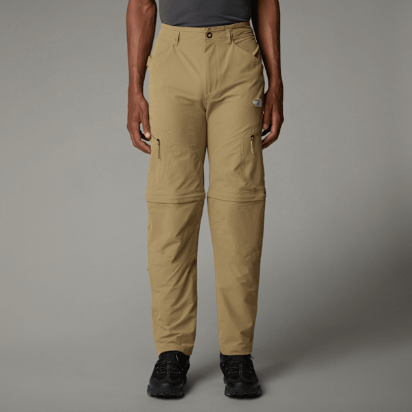 The North Face Exploration Schmal Geschnittene Zip-off-hose Für Herren Kelp Tan-npf Größe 30 male