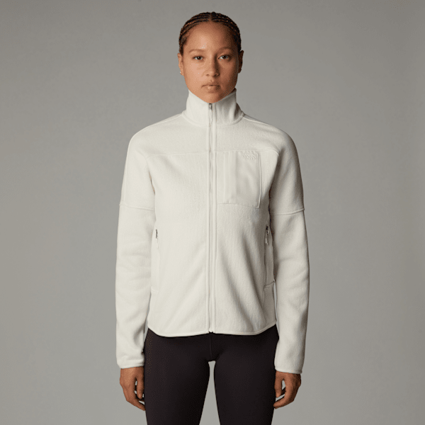 The North Face Front Range Fleecejacke Für Damen White Dune Heather Größe XS female