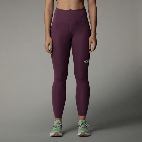 The North Face Flex 7/8 Hochgeschnittene Leggings Für Damen Midnight Mauve Größe M female