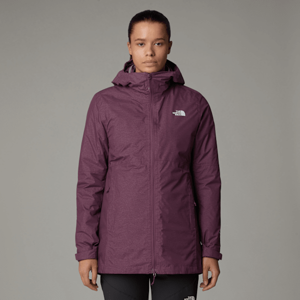 The North Face Hikesteller Triclimate Jacke Für Damen Midnight Mauve White Heather-purple Chalk Größe XS female