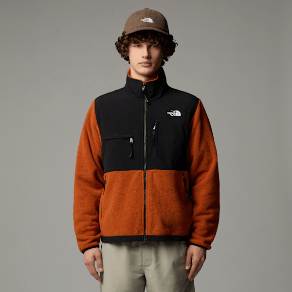 The North Face Retro Denali Jacke Für Herren Earthen Copper-tnf Black Größe S male