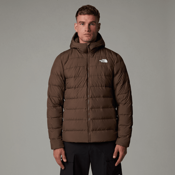 The North Face Aconcagua Iii Kapuzenjacke Für Herren Smokey Brown Größe L male