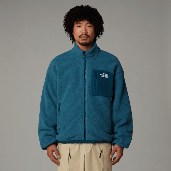 The North Face Yumiori Wendbare Fleecejacke Für Herren Midnight Petrol-mallard Blue Größe M male