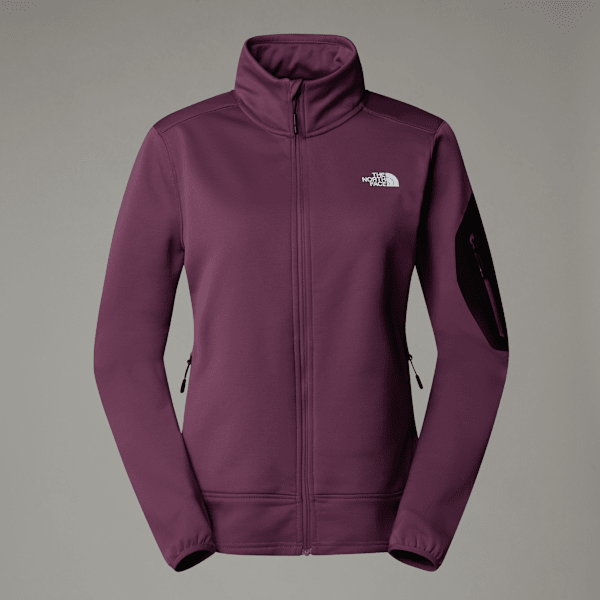 The North Face Mistyescape Fleecejacke Für Damen Midnight Mauve-tnf Black Größe XS female