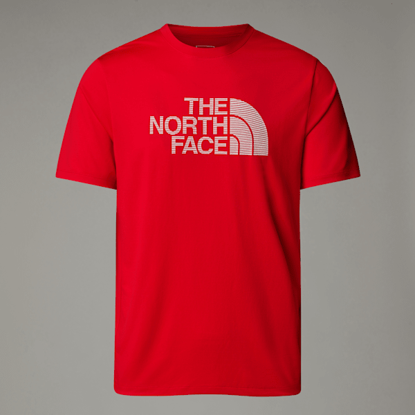 The North Face 24/7 Easy T-shirt Für Herren High Risk Red Größe XS male