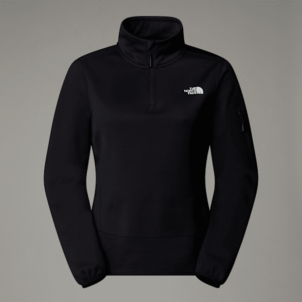 The North Face Mistyescape Fleece Mit 1/4-langem Rv Für Damen Tnf Black-tnf Black Größe S female