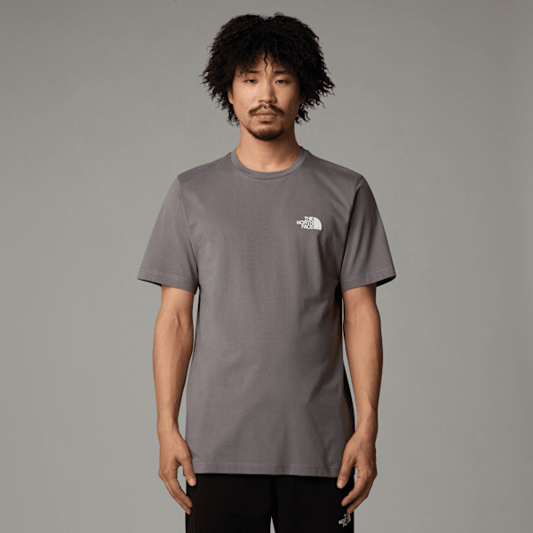 The North Face Simple Dome T-shirt Für Herren Smoked Pearl Größe S male