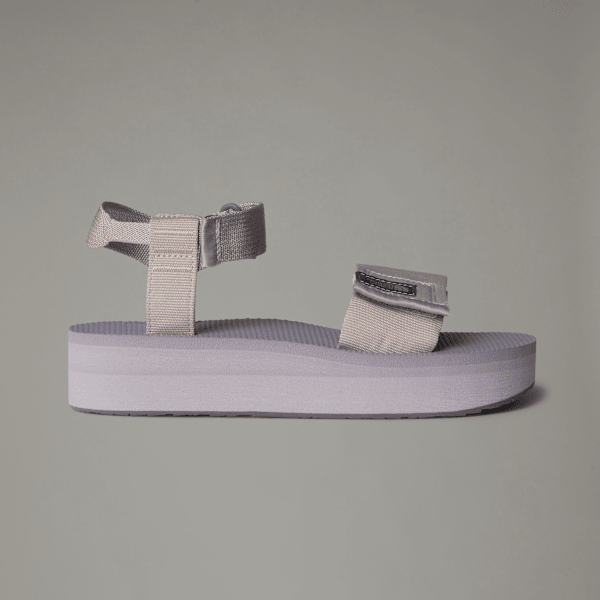 The North Face Skeena Platform Sandalen Für Damen Moonstone Grey-smoked Pearl Größe 42 female