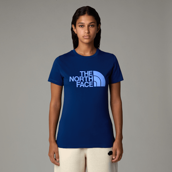 The North Face Easy T-shirt Für Damen Estate Blue-virtual Blue Größe S female