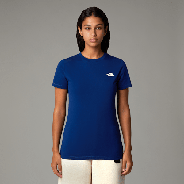 The North Face Simple Dome T-shirt Für Damen Estate Blue Größe XL female