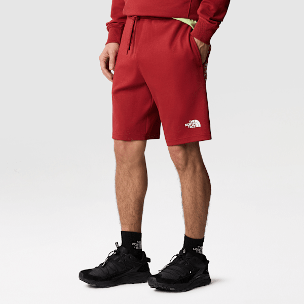 The North Face Graphic Light Shorts Für Herren Iron Red Größe L male