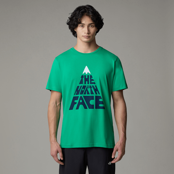 The North Face Mountain Play T-shirt Für Herren Optic Emerald Größe XXL male