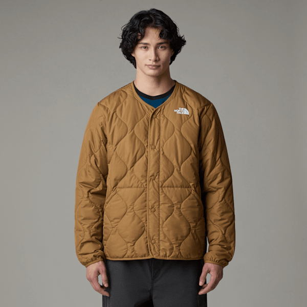 The North Face Ampato Steppjacke Für Herren Utility Brown Größe XXL male