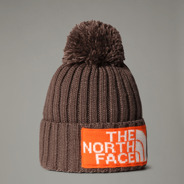 The North Face Heritage Ski Tuke Mütze Smokey Brown-tnf Orange-white Dune Größe Einheitsgröße male