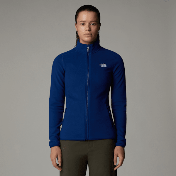 The North Face 100 Glacier Fleece Mit Durchgehendem Rv Für Damen Estate Blue Größe L female