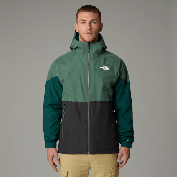 The North Face Lightning Zip-in Kompatibel Jacke Für Herren Asphalt Grey-duck Green-deep Nori Größe S male