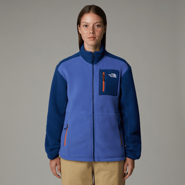 The North Face Yumiori Fleece-jacke Mit Durchgehendem Rv Für Damen Indigo Plum-estate Blue-iron Bronze Größe L female