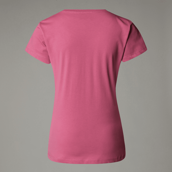 Pink north face t shirt on sale