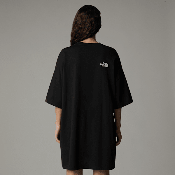 The North Face Essential logo t-shirt dress in white | ASOS