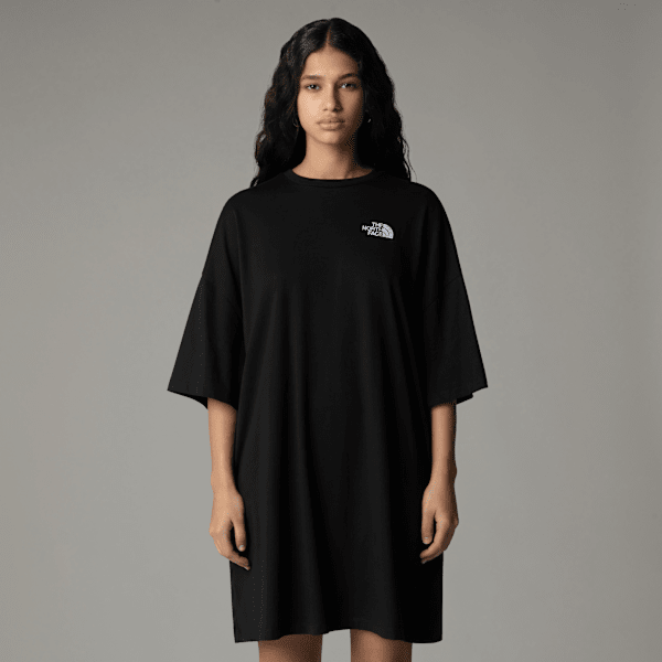 The North Face Simple Dome T-shirt-kleid Für Damen Tnf Black Größe S female