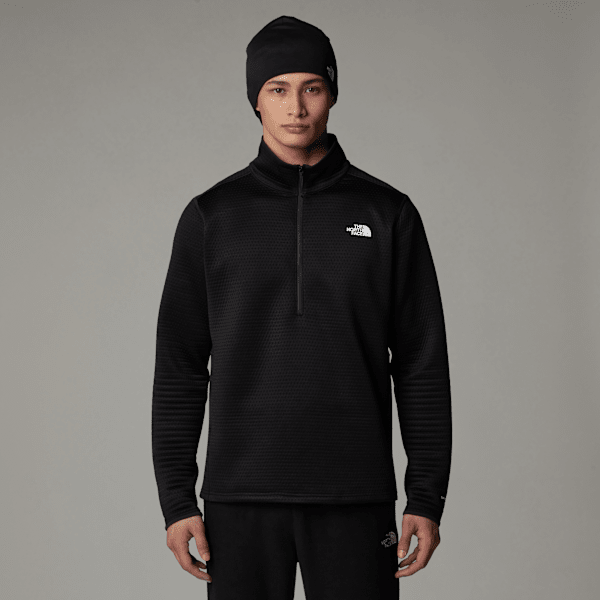 The North Face Vertical Thermal Fleece Mit 1/4-langem Rv Für Herren Tnf Black Größe S male