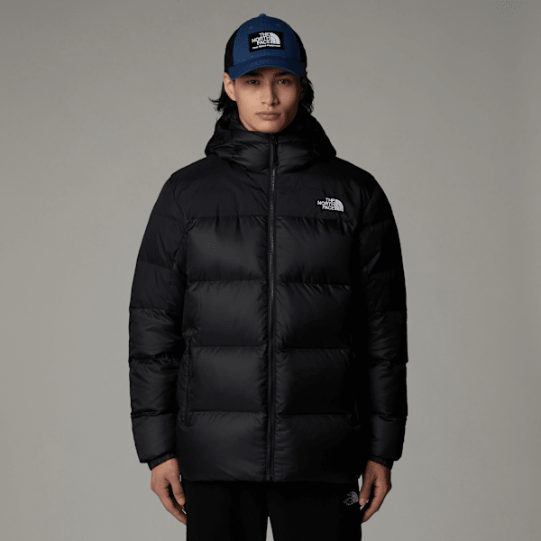 The North Face Diablo 2.0 Daunenjacke Mit Kapuze Für Herren Tnf Black Heather-tnf Black Größe S male