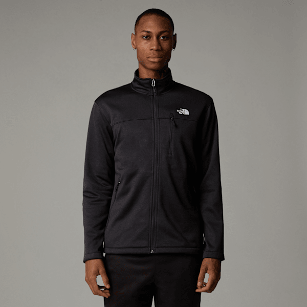 The North Face Lixius Fleecejacke Mit Durchgehendem Rv Für Herren Tnf Black Heather Größe M male