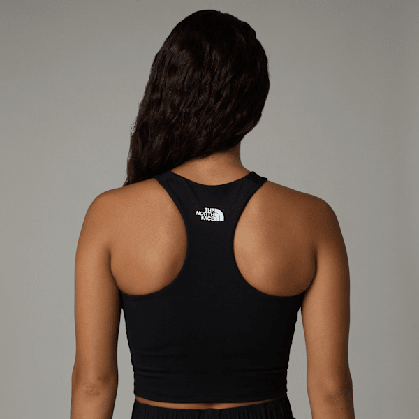 The North Face Refina Longline Bh Für Damen Tnf Black Größe S female