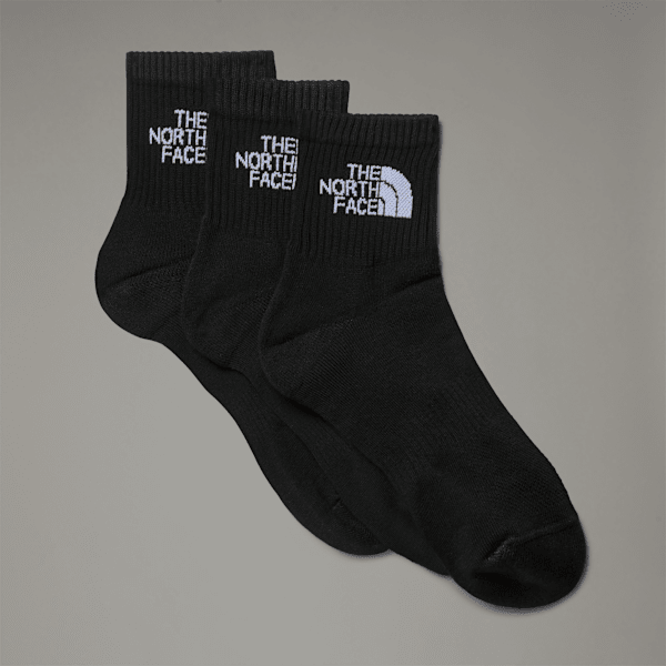 The North Face Multi Sport Gepolsterte 1/4-lange Socken Tnf Black Größe XS male