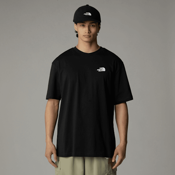 The North Face Simple Dome T-shirt In Oversize Für Herren Tnf Black Größe S male