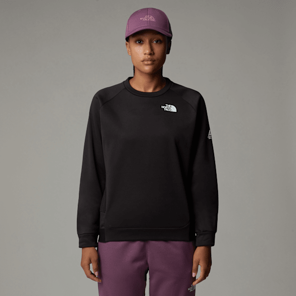 The North Face Fleece-sweatshirt Für Damen Tnf Black Größe XS female