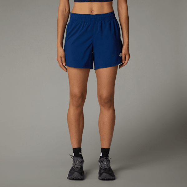 The North Face Flex 12,7cm Lange Gewebte Shorts Für Damen Estate Blue Größe  female