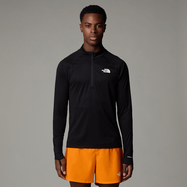 The North Face Sunriser Langarm-top Mit 1/4-langem Rv Für Herren Tnf Black Größe S male