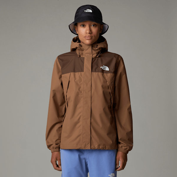 The North Face Antora Regenjacke Für Damen Latte-smokey Brown Größe XS female