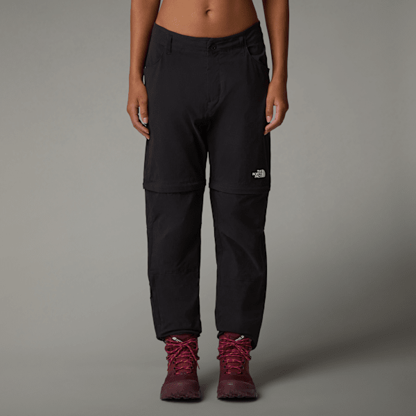 The North Face Exploration Normal Und Gerade Geschnittene Zip-off-hose Für Damen Tnf Black Größe  female