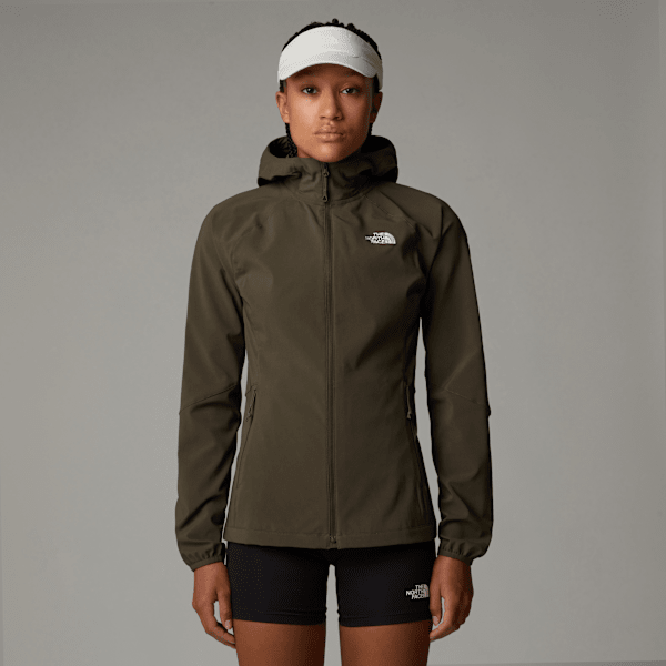 The North Face Nimble Kapuzenjacke Für Damen New Taupe Green Größe XL female