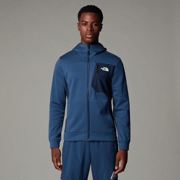 The North Face Mountain Athletics Fleece Mit Durchgehendem Rv Für Herren Shady Blue Größe M male