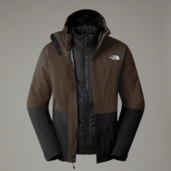 The North Face Dryvent™ Triclimate Synthetikjacke Für Herren Demitasse Brown-tnf Black Größe S male