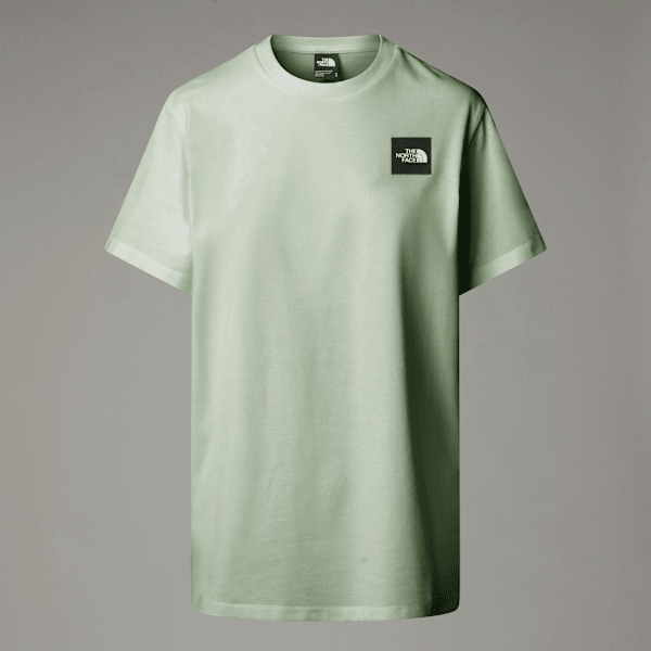 The North Face Fine Relaxt Geschnittenes T-shirt Für Damen Misty Sage Größe L female