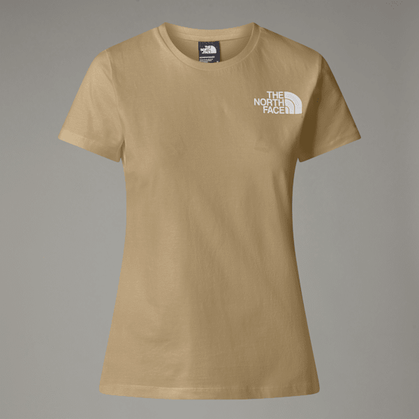 The North Face Half Dome T-shirt Für Damen Khaki Stone Größe M female