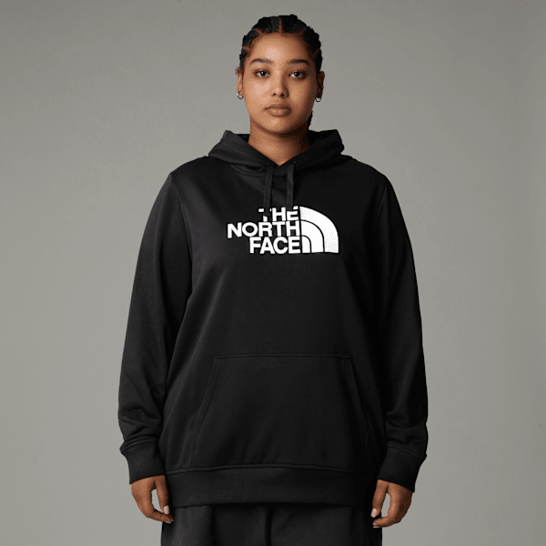 The North Face Drew Peak Kapuzenpulli In Übergröße Für Damen Tnf Black Größe 1X female