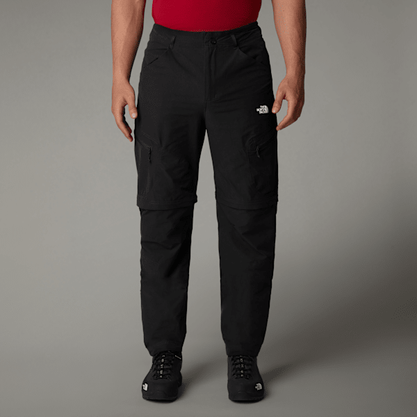 The North Face Exploration Schmal Geschnittene Zip-off-hose Für Herren Tnf Black-npf Größe 36 male