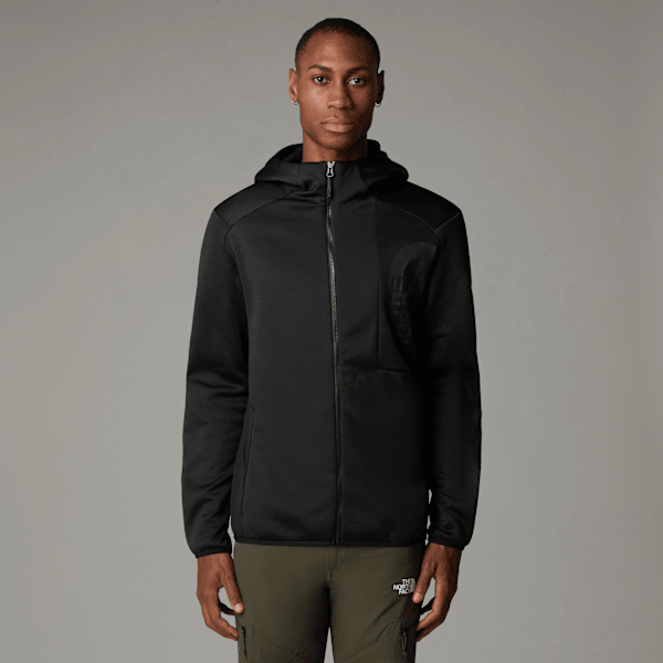 The North Face Merak Fleece-hoodie Für Herren Tnf Black-tnf Black-npf Größe S male