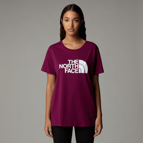 The North Face Relaxed T-shirt Für Damen Boysenberry Größe M female