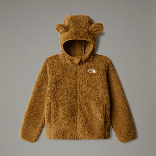 The North Face Campshire Kapuzenpulli Mit Durchgehendem Rv Für Kinder Utility Brown Größe 7 jahre unisex