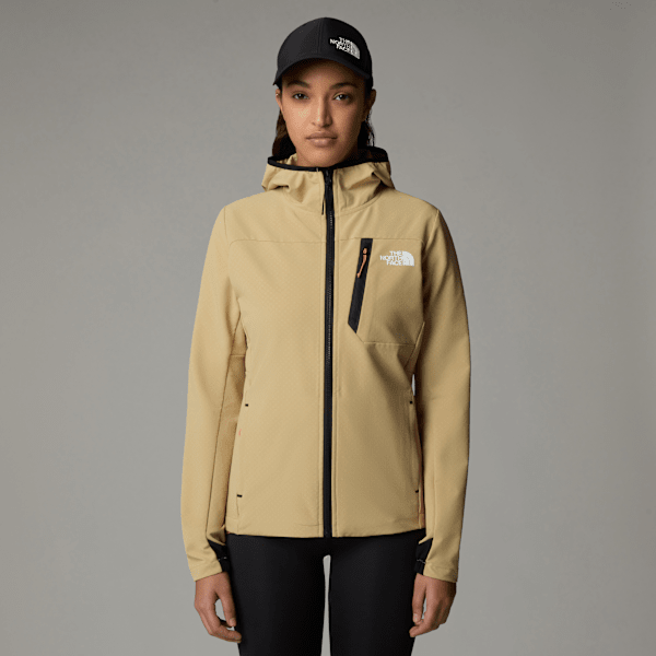 The North Face Mountain Athletics Softshell-jacke Für Damen Khaki Stone Größe L female