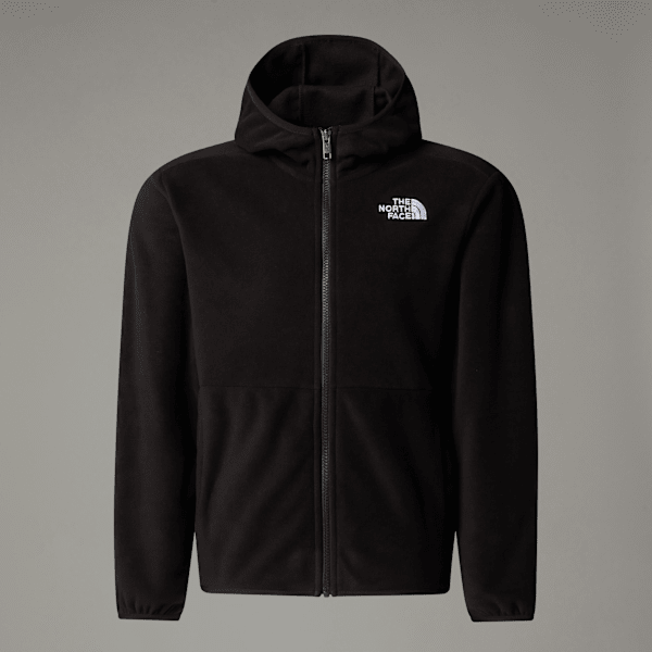 The North Face Glacier Fleece-jacke Mit Kapuze Für Jugendliche Tnf Black Größe L male