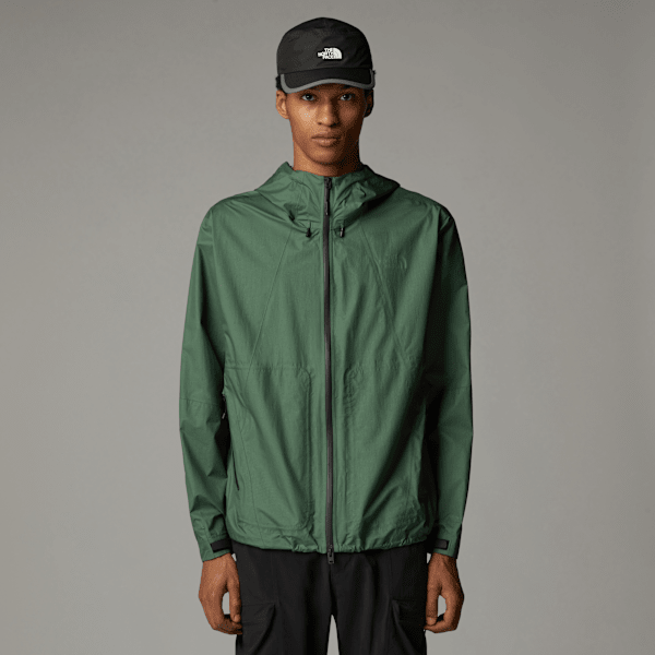 The North Face Klein Verpackbare Regenjacke Für Herren Duck Green Größe M male