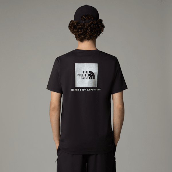 The North Face Nse Reflective Box T-shirt Für Herren Tnf Black Reflective Größe XS male